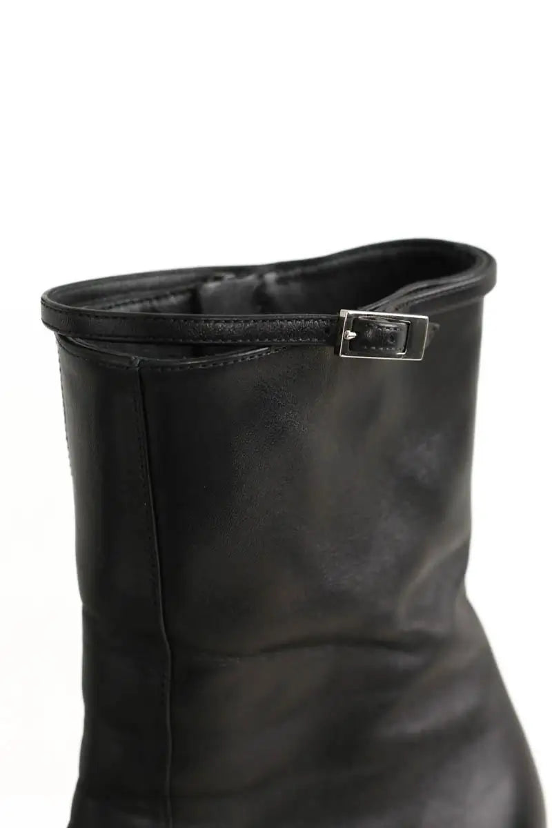 Boots Saint Laurent Noir en Cuir
