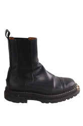 Boots Sandro Noir en Cuir, taille 39 - Seconde Main