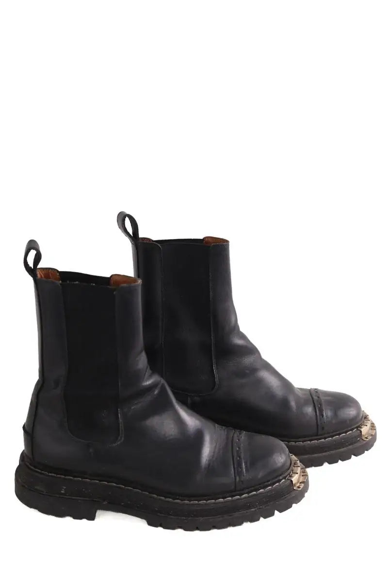 Boots Sandro Noir en Cuir