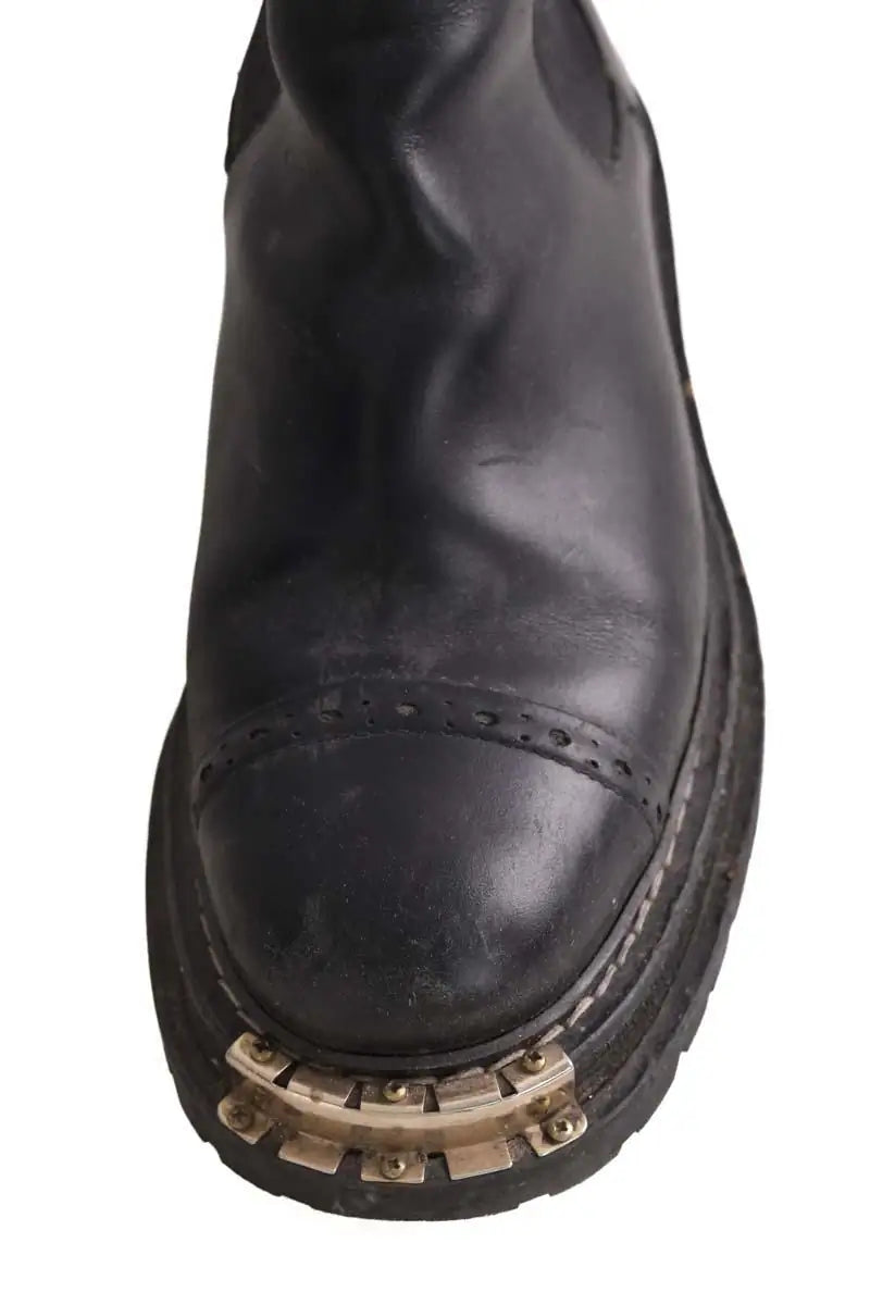 Boots Sandro Noir en Cuir