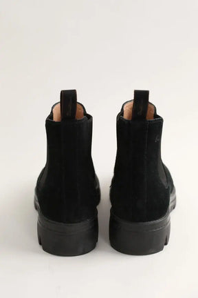 Boots Santoni Noir en Cuir