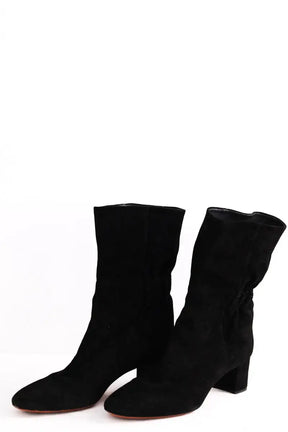 Boots Santoni Noir en Daim
