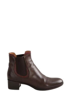 Boots Sartore Marron en Cuir, taille 36 - Seconde Main