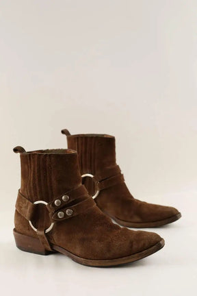 Boots Sartore Marron en Daim