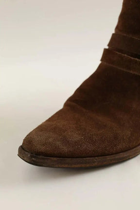 Boots Sartore Marron en Daim