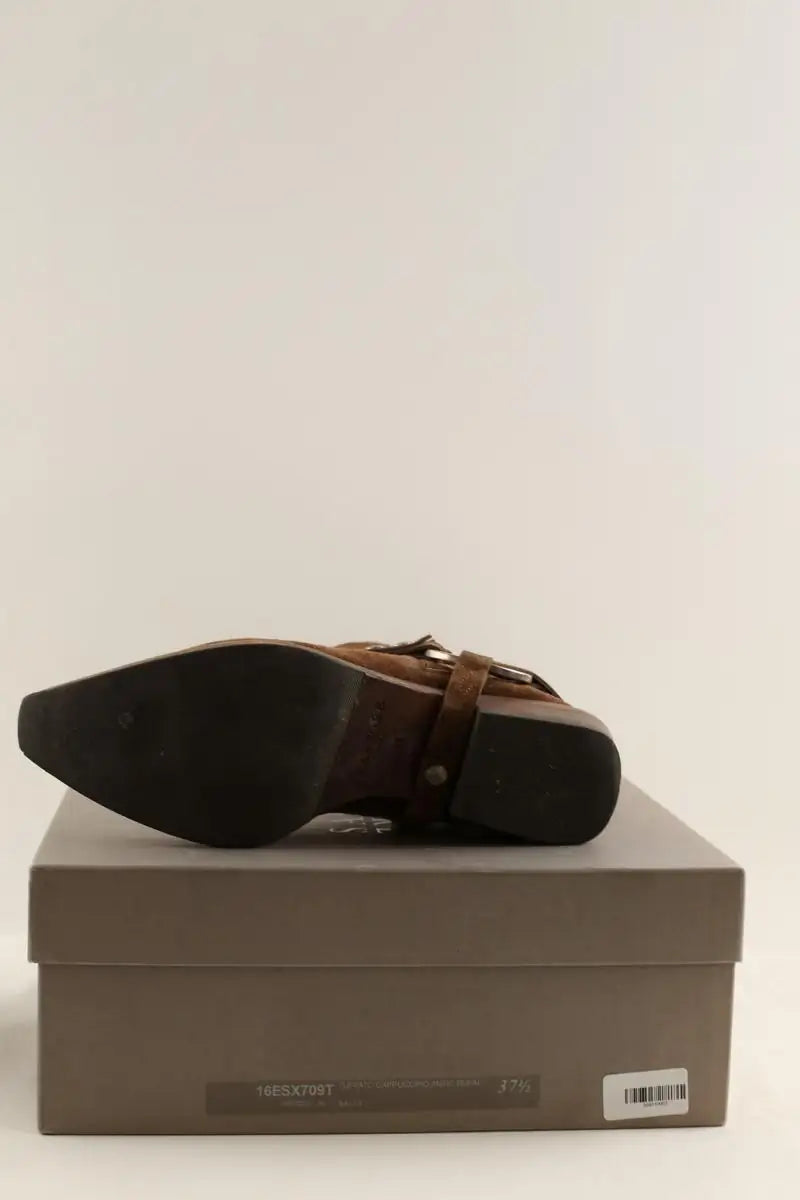 Boots Sartore Marron en Daim