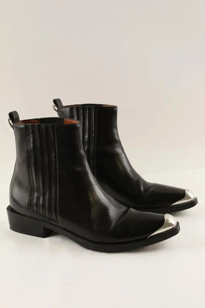 Boots Sartore Noir en Cuir