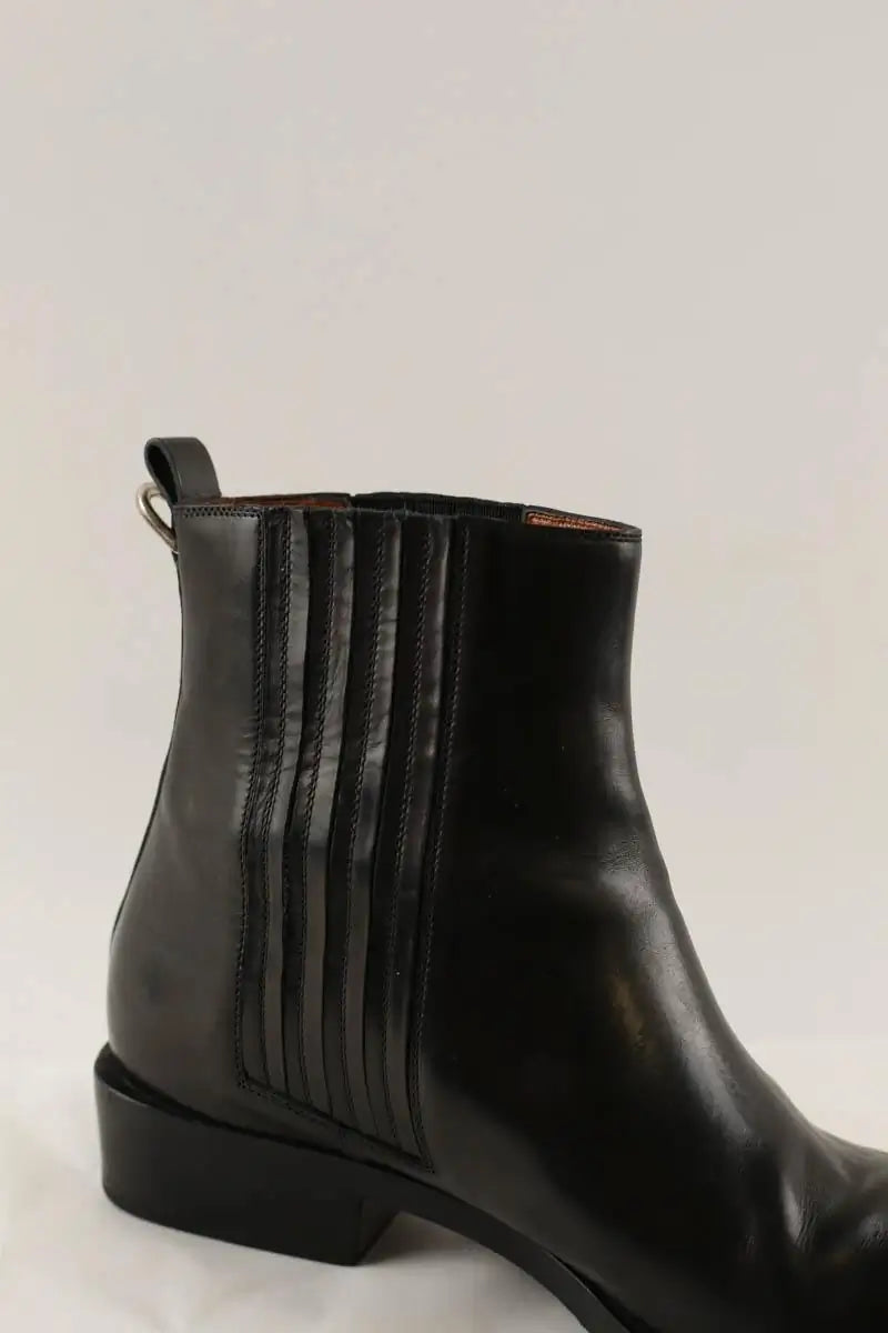 Boots Sartore Noir en Cuir