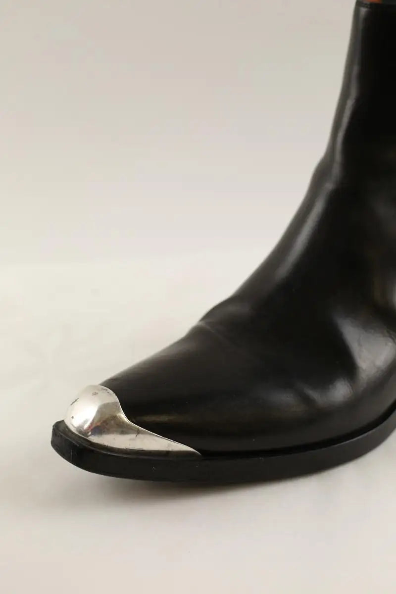 Boots Sartore Noir en Cuir