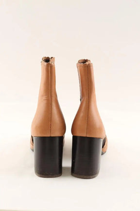 Boots See By Chloé Rose en Cuir