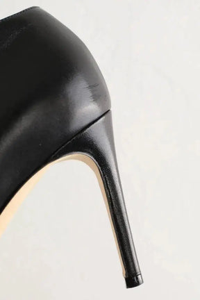 Boots Sergio Rossi Noir en Cuir