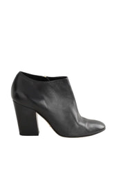 Boots Sergio Rossi Noir en Cuir, taille 39 - Seconde Main