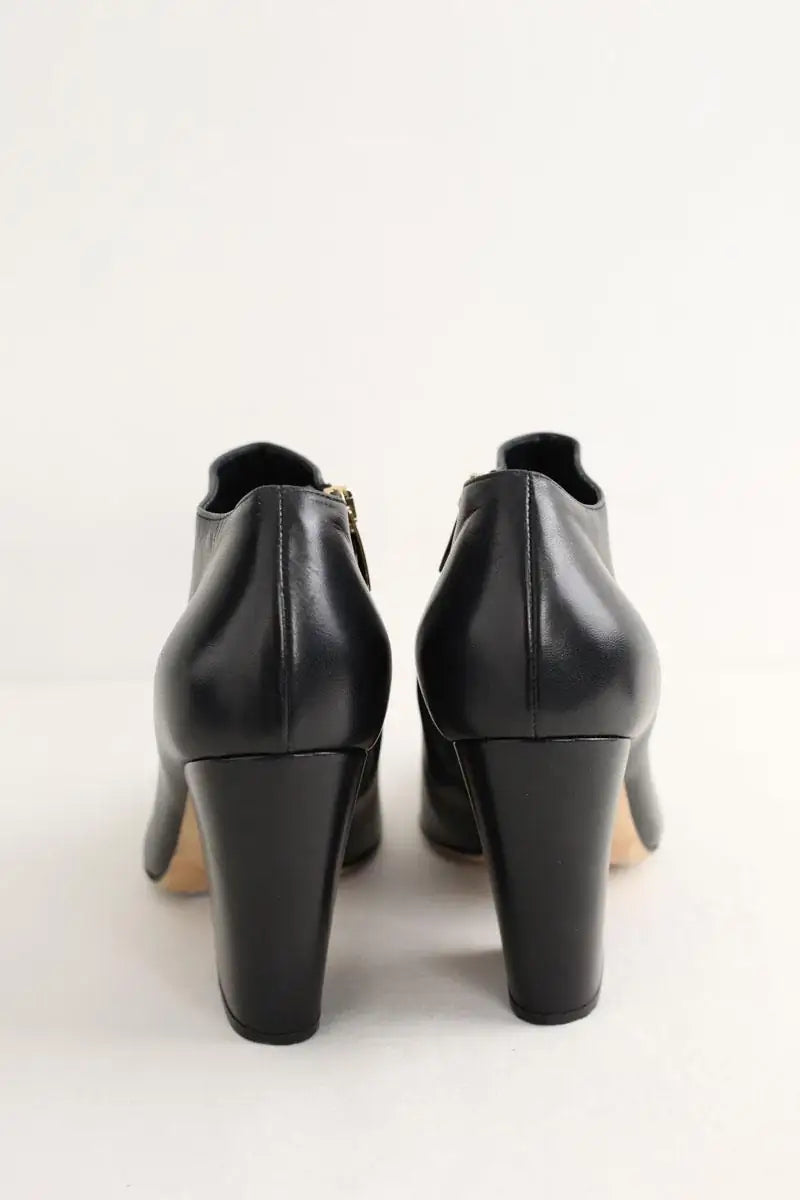 Boots Sergio Rossi Noir en Cuir
