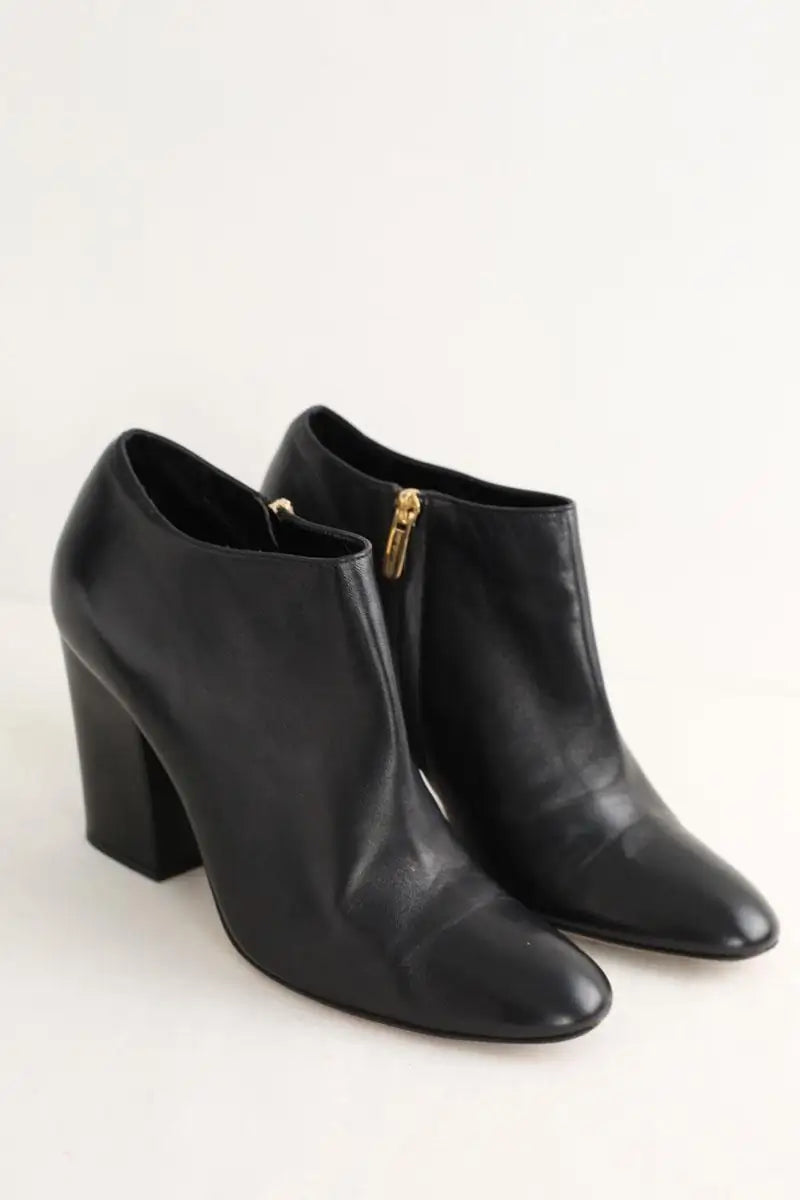 Boots Sergio Rossi Noir en Cuir