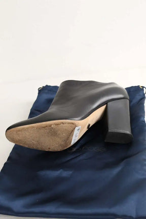 Boots Sergio Rossi Noir en Cuir