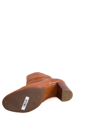 Boots Sézane Camel en Cuir