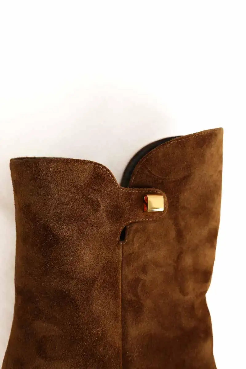 Boots Skorpios Camel en Daim