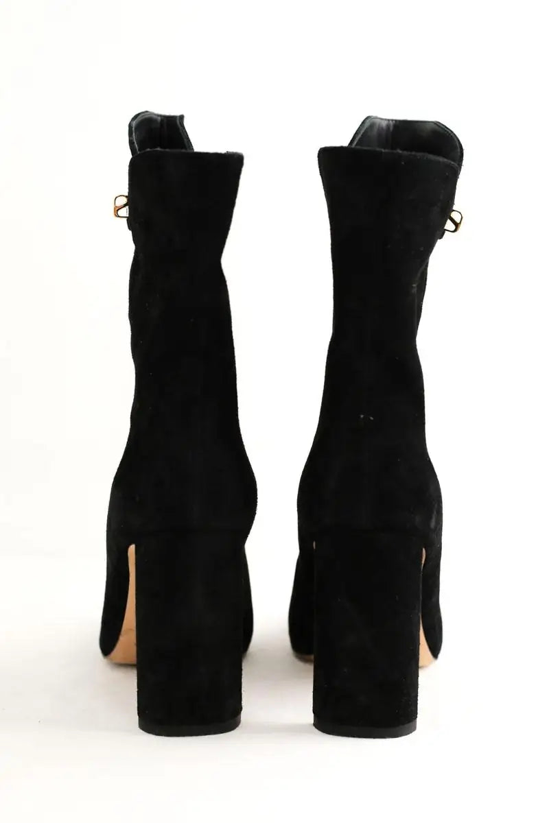 Boots Skorpios Noir en Daim