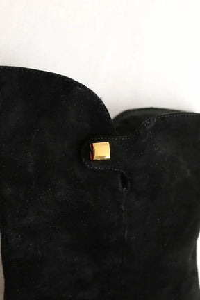 Boots Skorpios Noir en Daim