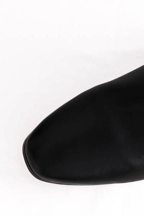 Boots Soeur Noir en Cuir
