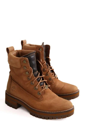 Boots Timberland Camel en Cuir