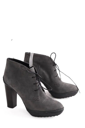 Boots Tod's Gris en Daim