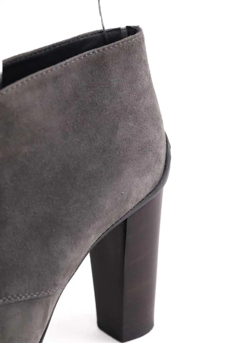Boots Tod's Gris en Daim