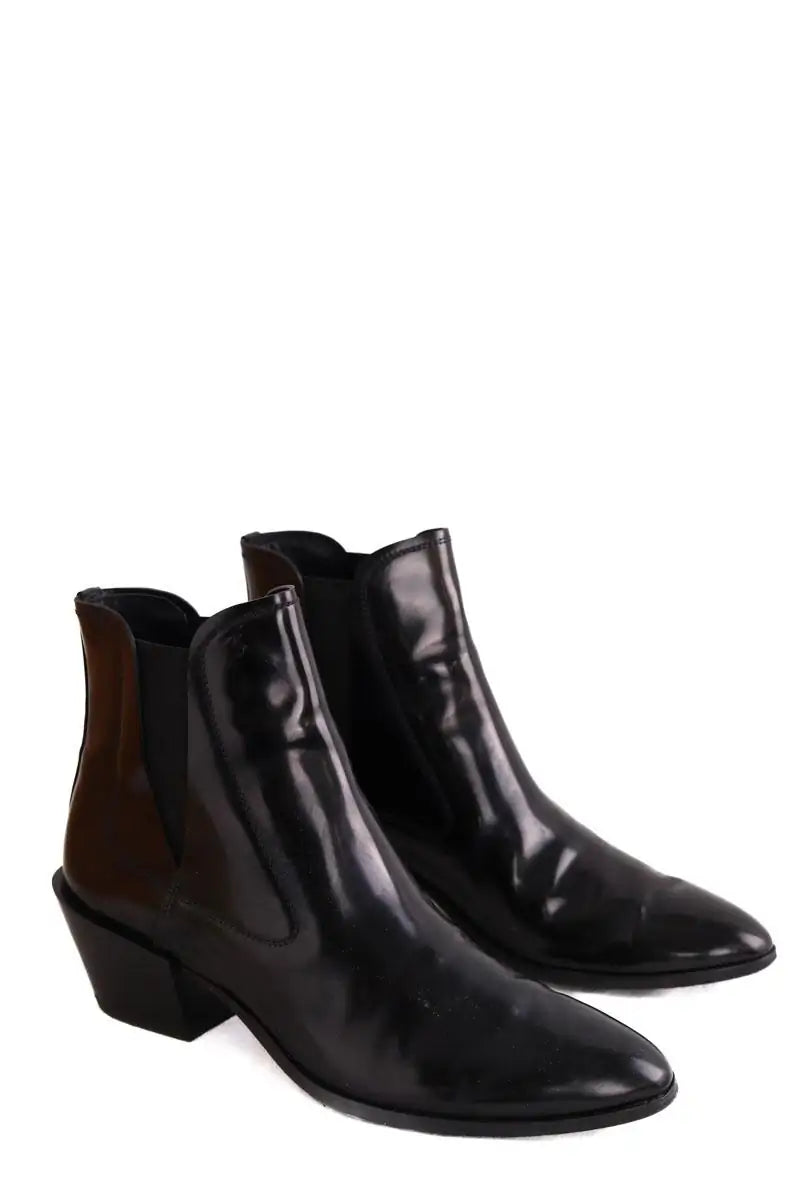 Boots Tod's Noir en Cuir