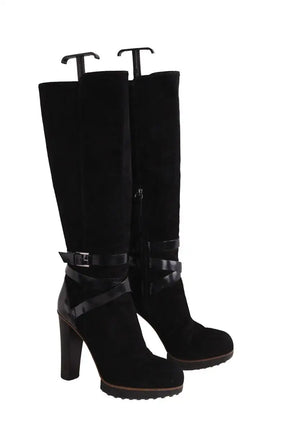Boots Tod's Noir en Daim