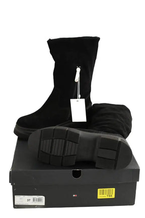 Boots Tommy Hilfiger Noir en Daim