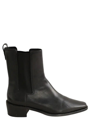 Boots Tory Burch Noir en Cuir, taille 37 - Seconde Main