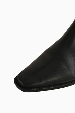 Boots Tory Burch Noir en Cuir