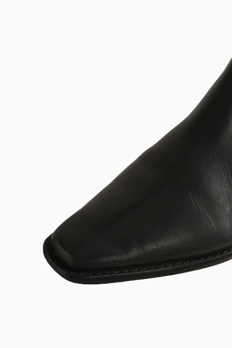 Boots Tory Burch Noir en Cuir