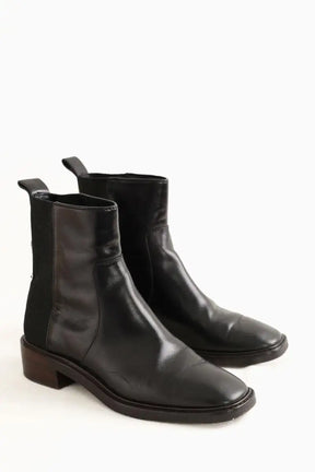 Boots Tory Burch Noir en Cuir