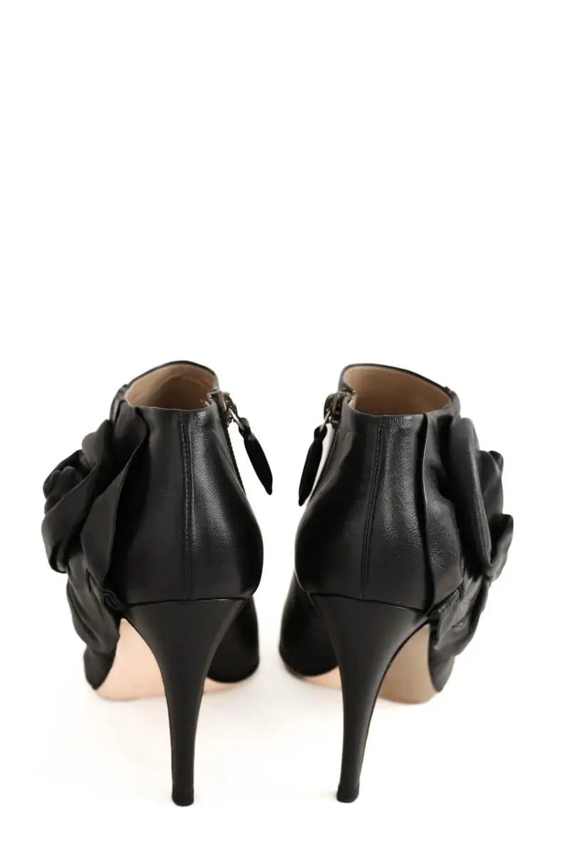 Boots Valentino Noir en Cuir