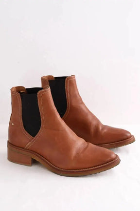 Boots Vanessa Bruno Marron en Cuir