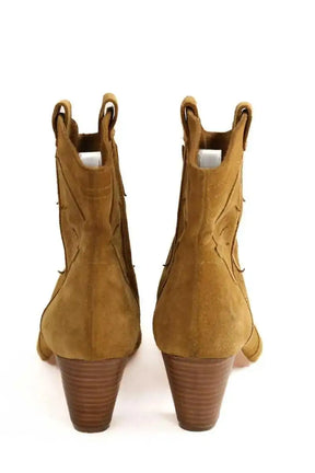 Boots western Bash Casey Camel en Daim