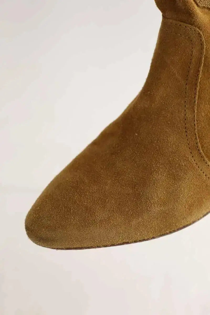 Boots western Bash Casey Camel en Daim