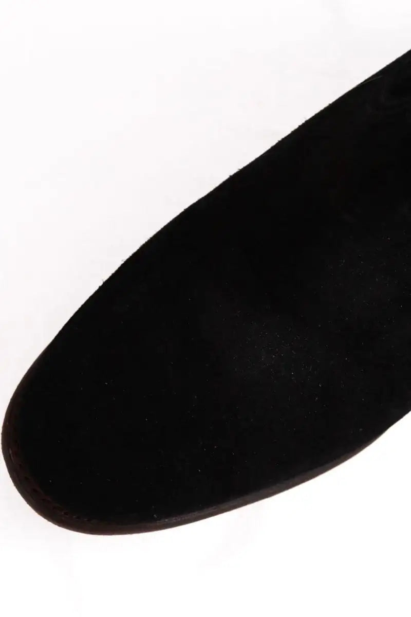 Boots western Shiloh Noir en Daim