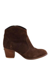 Boots western Zadig & Voltaire Marron en Daim, taille 38 - Seconde Main