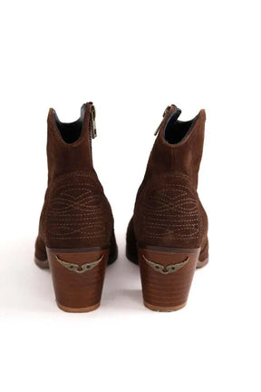 Boots western Zadig & Voltaire Marron en Daim
