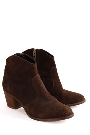 Boots western Zadig & Voltaire Marron en Daim