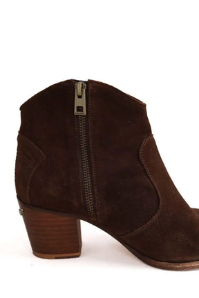 Boots western Zadig & Voltaire Marron en Daim