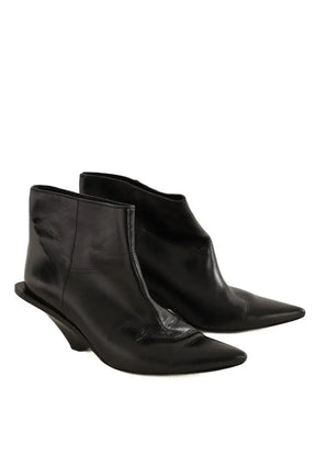 Boots Yves Saint Laurent Noir en Cuir