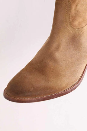 Boots Zadig & Voltaire Camel en Daim
