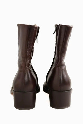 Boots Zadig & Voltaire Marron en Cuir