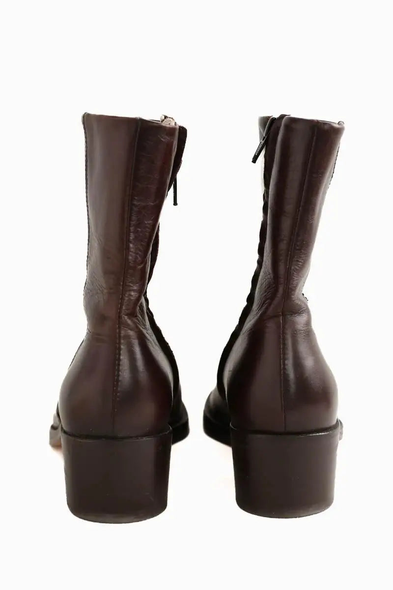 Boots Zadig & Voltaire Marron en Cuir
