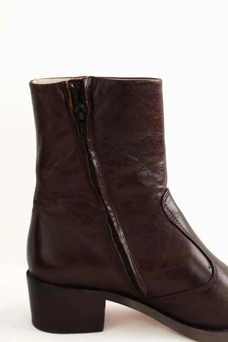 Boots Zadig & Voltaire Marron en Cuir