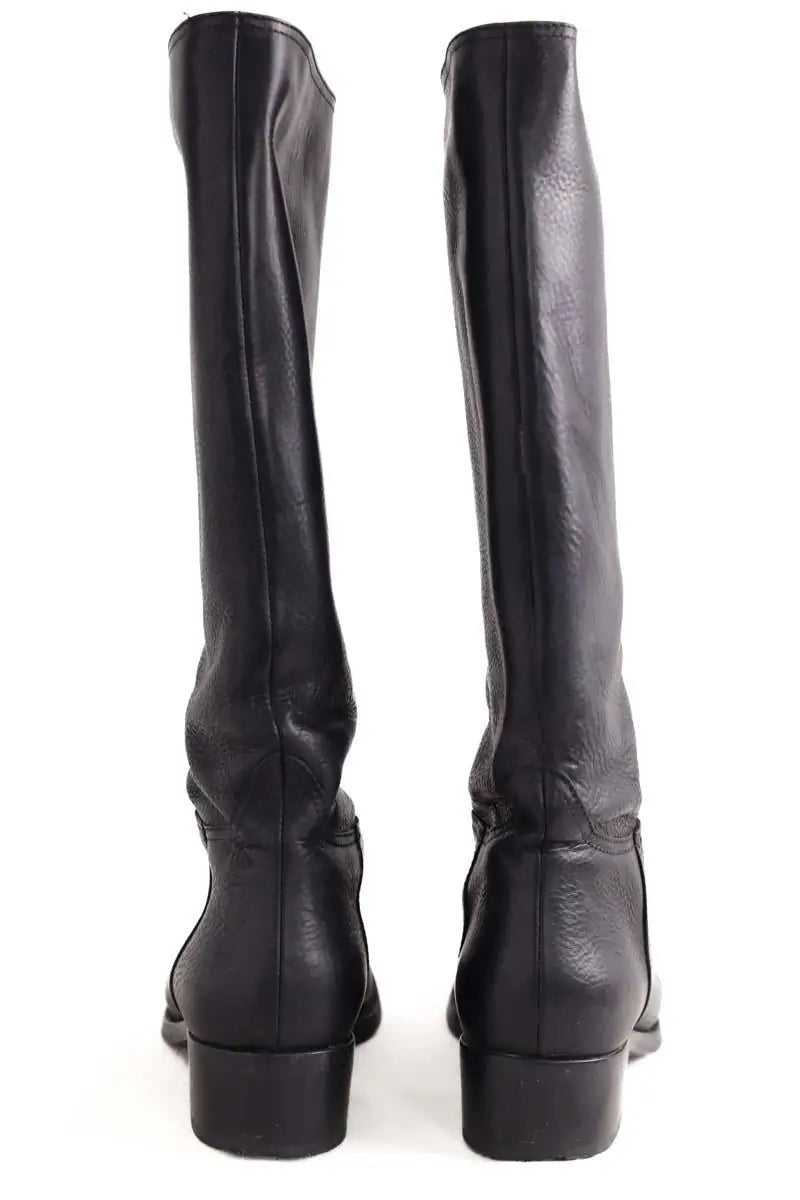 Bottes Agl Noir en Cuir