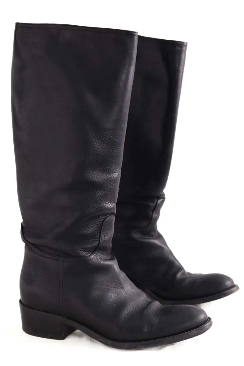Bottes Agl Noir en Cuir